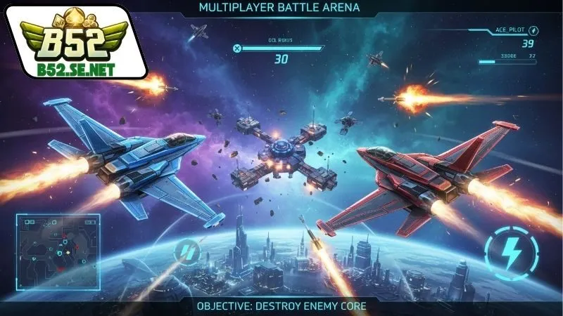 Đại chiến B52 – Bắn máy bay đỉnh cao, hệ số thưởng hấp dẫn 2 Hệ thống máy bay và cách hoạt động trong đại chiến B52