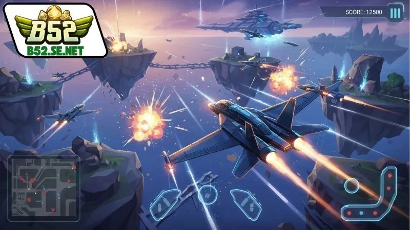 Đại chiến B52 – Bắn máy bay đỉnh cao, hệ số thưởng hấp dẫn 3 Hệ thống kỹ năng hỗ trợ trong đại chiến B52