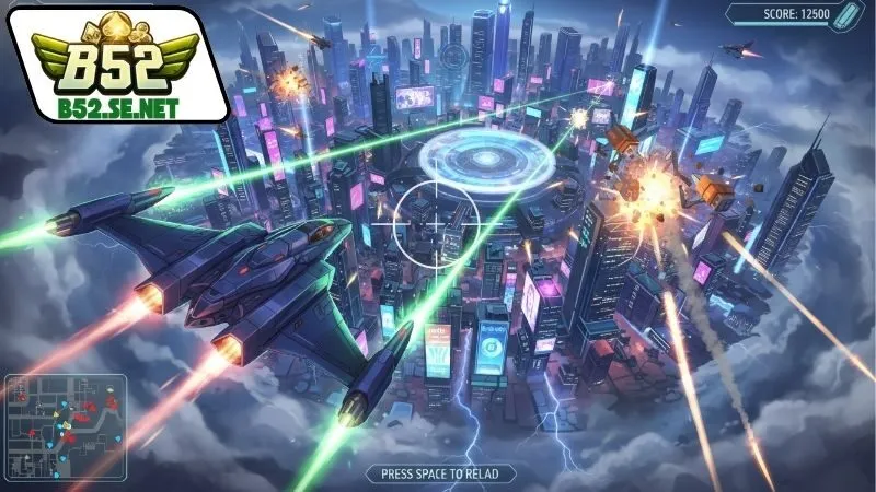 Đại chiến B52 – Bắn máy bay đỉnh cao, hệ số thưởng hấp dẫn 4 Boss Thăng Hàm – Thách thức lớn nhất trong trò chơi