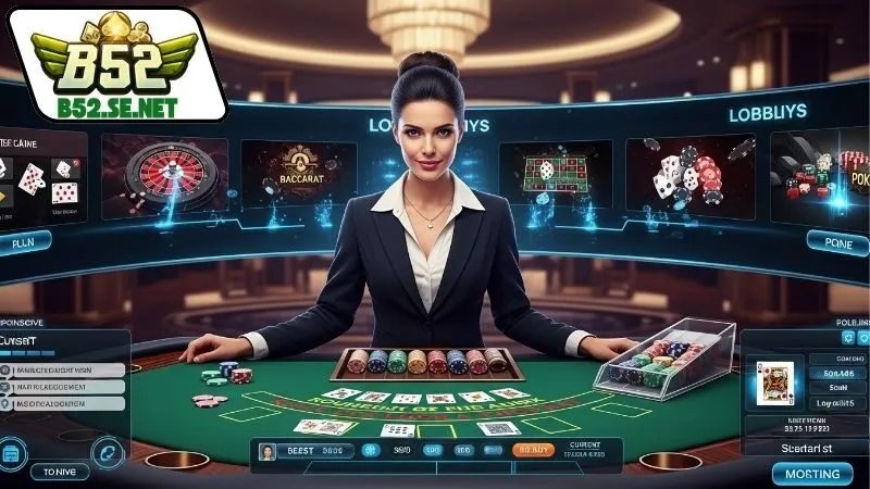 Hướng dẫn tham gia Live Casino tại B52