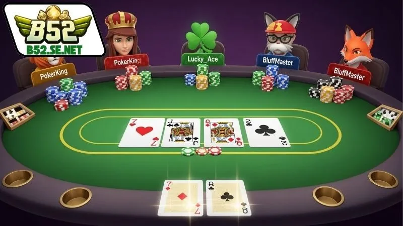 Luật chơi Poker B52 chi tiết