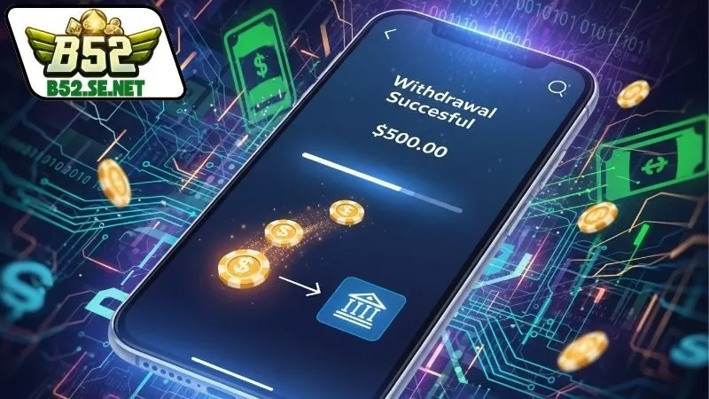 Quy trình rút tiền B52 chi tiết