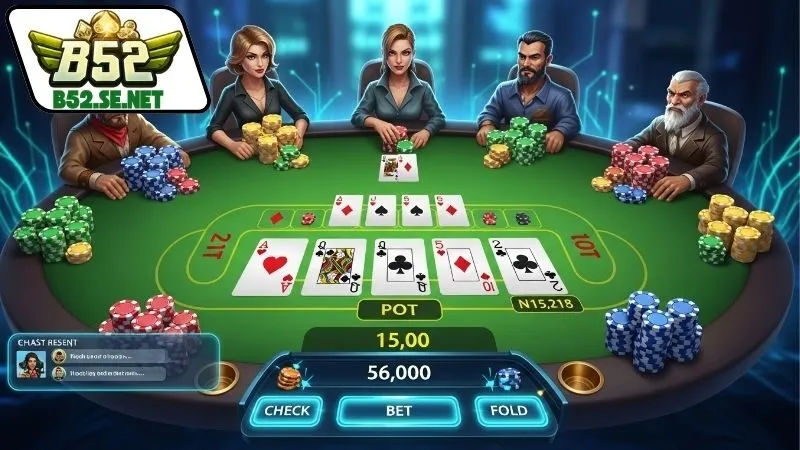 Texas Poker B52 - Trải Nghiệm Chơi Poker Cực Đỉnh 7 texas-poker-b52
