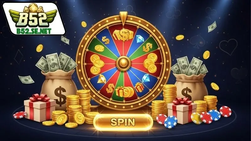 Hướng dẫn tham gia vòng quay may mắn B52